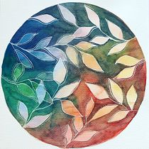 Mi Proyecto del curso: Técnicas de acuarela en negativo para ilustración botánica Ein Projekt aus dem Bereich Traditionelle Illustration, Aquarellmalerei und Botanische Illustration von juditvazquezziralla - 31.08.2021