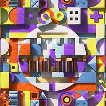 My project in Applied Color for 3D Design and Animation course. Een project van  Ontwerp, 3D, 3D-animatie,  3D-modellering,  3D-ontwerp, Digitaal ontwerp y Kleurentheorie van Daniam Chou - 31.08.2021