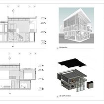 Mi Proyecto del curso: Diseño y modelado arquitectónico 3D con Revit. Un projet de 3D, Architecture, Architecture d'intérieur, Modélisation 3D, Architecture numérique , et ArchVIZ de Damaris Arellano Almaguer - 31.08.2021