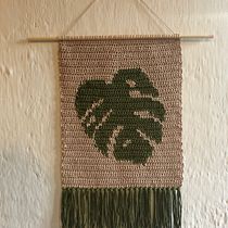 Meu projeto do curso: Intarsia crochê: teça suas tapeçarias. Decoration, Fiber Arts, DIY, and Crochet project by Angélica Buonfiglioli - 08.31.2021