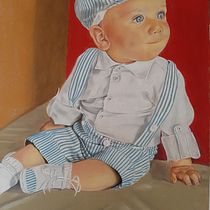 Il mio progetto del corso:  Ritratto realistico con i pastelli morbidi. Traditional illustration, Fine Arts, Drawing, Portrait Drawing, and Realistic Drawing project by Antonella Chessa - 09.01.2021