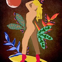 My project in Flat Illustration with Photoshop course. Traditional illustration, Digital Illustration, and Digital Painting project by Dagmar P. - 09.01.2021