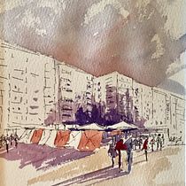 My project in Artistic Watercolor Sketching: Dare to Express Your Ideas course. Traditional illustration, Sketching, Creativit, Drawing, Watercolor Painting, and Sketchbook project by Jan Neggers - 09.01.2021