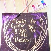 Mi Proyecto del curso: Lettering con acuarelas metálicas. Lettering, Pintura em aquarela, H, e Lettering projeto de yaitcg14 - 01.09.2021