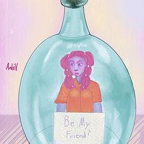 My project in Powerful Female Characters: Illustrating Confidence and Diversity course. Traditional illustration, Painting, Digital Illustration, Digital Drawing, and Digital Painting project by Ambi - 09.01.2021