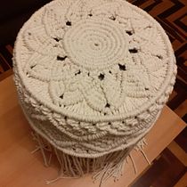 Mi Proyecto del curso: Técnicas de macramé circular. Een project van Craft,  Interieurdecoratie, Textiel y Macramé van noberape - 31.08.2021