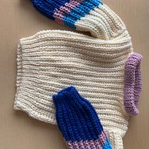 Mi Proyecto del curso: Crochet: crea prendas con una sola aguja. Fashion Design, Fiber Arts, DIY, and Crochet project by gina_leon - 09.11.2021