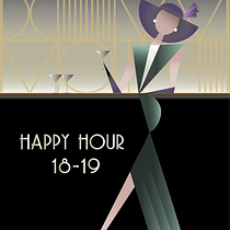 My project in Art Deco Style for Digital Illustration course. Traditional illustration, Fine Arts, Poster Design, and Digital Illustration project by Marika Hietala - 08.31.2021