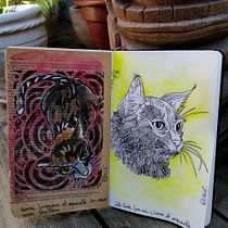 Mon projet : un dessin par jour. Traditional illustration, Sketching, Creativit, Drawing, and Sketchbook project by Sylvie Belgrand - 09.03.2021