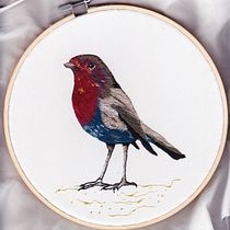 Mi Proyecto del curso: Pintar con hilo: técnicas de ilustración textil. Ilustração tradicional, e Bordado projeto de Natalia Ovit Schifrin - 02.09.2021