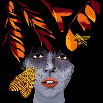 Mi Proyecto del curso: Técnicas de ilustración con acuarela digital. Un progetto di Illustrazione tradizionale, Illustrazione digitale, Pittura ad acquerello, Disegno di ritratti e Disegno digitale di Greta Kline - 02.09.2021