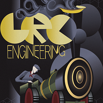 My project in Art Deco Style for Digital Illustration course. Traditional illustration, Fine Arts, Poster Design, and Digital Illustration project by Julie Raworth-Juvenal - 09.02.2021