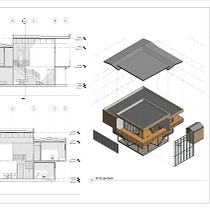 Mi Proyecto del curso: Diseño y modelado arquitectónico 3D con Revit. Un projet de 3D, Architecture, Architecture d'intérieur, Modélisation 3D, Architecture numérique , et ArchVIZ de David Fernández - 30.08.2021