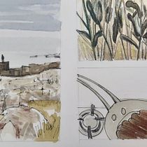 My project in Travel Journal: Illustrate Your Reality course. Traditional illustration, Writing, Creativit, Drawing, Sketchbook, and Narrative project by Penny - 09.03.2021