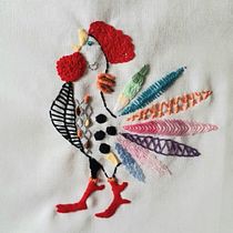 Mi Proyecto del curso: Técnicas de bordado: ilustrando con hilo y aguja. Un projet de Broderie de Tibisay Da Costa - 03.09.2021