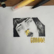 Meu projeto do curso: Desenho de tatuagem blackwork. Un projet de Illustration traditionnelle, Illustration numérique , et Conception de tatouage de wally.wilde89 - 04.09.2021