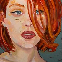 My project in Expressive Oil Portraiture: Explore the Alla Prima Technique course. Un projet de Beaux Arts, Peinture , et Peinture à l'huile de Gigi Ortwein - 03.09.2021