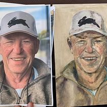 My project in  Realistic Oil Portraiture: Conveying Detail and Expression course. Fine Arts, Painting, and Oil Painting project by Kate Lionis - 09.03.2021