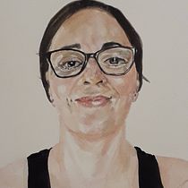 Mi Proyecto del curso: Retrato artístico en acuarela. Fine Arts, Painting, Watercolor Painting, and Portrait Drawing project by Jose Puyelli - 09.04.2021
