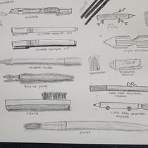 Meu projeto do curso: A arte de desenhar: transforme seus rabiscos em arte Ein Projekt aus dem Bereich Traditionelle Illustration, Bleistiftzeichnung, Zeichnung und Sketchbook von Leila Torres - 04.09.2021