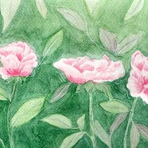 My project in Negative Watercolor Painting for Botanical Illustration course Ein Projekt aus dem Bereich Traditionelle Illustration, Aquarellmalerei und Botanische Illustration von Tulin Azim - 04.09.2021