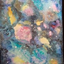 Mon projet du cours : Techniques modernes d’aquarelle. Un progetto di Illustrazione tradizionale, Belle arti, Pittura e Pittura ad acquerello di karin moinardeau - 04.09.2021
