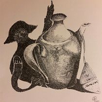 Il mio progetto del corso: Illustrazione surrealista con pennarelli Ein Projekt aus dem Bereich Traditionelle Illustration, Bleistiftzeichnung, Zeichnung, Realistische Zeichnung, Artistische Zeichnung und Illustration mit Tinte von jacopo fontani - 05.09.2021