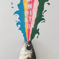 FISHperation (my final project for the course). Traditional illustration, Animation, 2D Animation, and Digital Illustration project by Yana Kirsanava - 09.04.2021