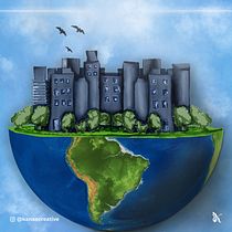 Mi Proyecto del curso: Cambio climático. Un progetto di Illustrazione tradizionale, Animazione, Illustrazione digitale e Narrativa di estefaniapalenzuelabenitez - 27.08.2021
