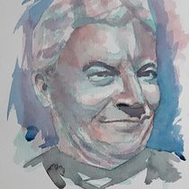 Il mio progetto del corso: Ritratto artistico ad acquerello. Fine Arts, Painting, Watercolor Painting, and Portrait Drawing project by Massimo Bevilacqua - 09.05.2021