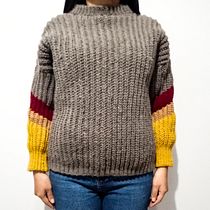 Mi Proyecto del curso: Crochet: crea prendas con una sola aguja. Fashion Design, Fiber Arts, DIY, and Crochet project by Cecilia Farfán - 09.05.2021