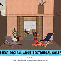 My project in Architectural Visualization Using Digital Collage course. Un projet de Architecture, Design graphique, Architecture d'intérieur, Design d'intérieur, Pa, sagisme, Collage, Architecture numérique et Illustration architecturale de Kristýna Hrášková - 06.09.2021
