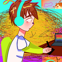 Thoughts Ein Projekt aus dem Bereich Traditionelle Illustration, Comic, Digitale Illustration, Stor, telling, Erzählung und Manga von Raúl Ernesto Zárate Cáceres - 06.09.2021
