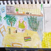 Mi Proyecto del curso: Sketchbook para explorar tu estilo de dibujo. Traditional illustration, Sketching, Creativit, Drawing, Watercolor Painting, Sketchbook, and Gouache Painting project by Mary Lopez - 09.06.2021