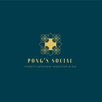 Pong's Social - a modern Cantonese restaurant in London. Projekt z dziedziny  Manager art, st, czn, Br, ing i ident, fikacja wizualna, Projektowanie graficzne, Projektowanie opakowań, Projektowanie logot i pów użytkownika Tiana - 06.09.2021