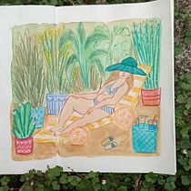 Mi Proyecto del curso: Sketchbook para explorar tu estilo de dibujo. Traditional illustration, Sketching, Creativit, Drawing, Watercolor Painting, Sketchbook, and Gouache Painting project by Lucia Jurjo - 08.28.2021