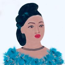 My project in Powerful Female Characters: Illustrating Confidence and Diversity course. Traditional illustration, Painting, Digital Illustration, Digital Drawing, and Digital Painting project by anjana - 09.01.2021
