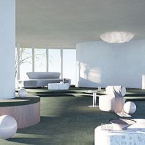 Mi Proyecto del curso: ArchViz de interiores: crea diseños 3D surrealistas con Blender. Arquitetura, Arquitetura de interiores, Arquitetura digital, e Visualização arquitetônica projeto de Jimena De la Mora Paredes - 06.09.2021