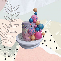 Mi Proyecto del curso: Cake design: técnicas decorativas modernas. Design, and DIY project by Giulianna Notardonato - 09.07.2021