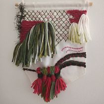 Meu projeto do curso: Criação de tapeçarias bordadas. Un projet de Broderie , et Décoration de Luciana Caetano - 07.09.2021