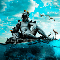 Water World Project. Fotografia, Colagem, Retoque fotográfico, Fotografia artística, Composição fotográfica, e Fotomontagem projeto de griceadam89 - 07.09.2021