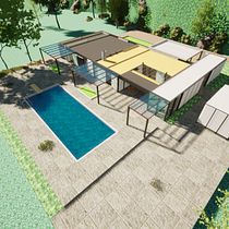 Mi Proyecto del curso: Ilustración digital de proyectos arquitectónicos. Architecture, L, scape Architecture, Digital Illustration, Digital Architecture, and Architectural Illustration project by Leyla Moran - 09.07.2021