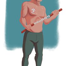 Meu projeto do curso: Introdução ao desenho de personagens para animação e videogames. Un projet de Illustration traditionnelle, Animation, Conception de personnages, Jeux vidéo , et Conception de jeux vidéo de Guilherme Miles - 06.09.2021