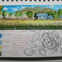 Mi Proyecto del curso: Cuaderno de viaje en acuarela. Traditional illustration, Watercolor Painting, Architectural Illustration, and Sketchbook project by Monica Ruiz - 09.07.2021