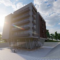 My project in Modeling for Parametric Buildings with Revit  course. 3D, Architecture, Interior Architecture, 3D Modeling, Digital Architecture, and ArchVIZ project by Carlos Eduardo Mejia Sagastume - 09.06.2021