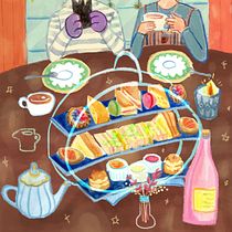 My project in Exploratory Sketchbook: Find Your Drawing Style course. Traditional illustration, Sketching, Creativit, Drawing, Watercolor Painting, Sketchbook, and Gouache Painting project by 3days_illustration - 06.29.2021
