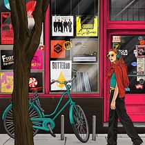 Autumn Walk. Un progetto di Illustrazione tradizionale, Illustrazione digitale e Disegno digitale di Salvador Anguiano - 07.09.2021