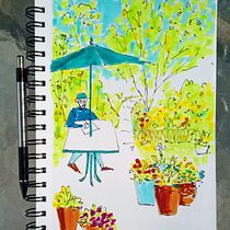 My project in Exploratory Sketchbook: Find Your Drawing Style course. Traditional illustration, Sketching, Creativit, Drawing, Watercolor Painting, Sketchbook, and Gouache Painting project by Jorgen Atlokke - 09.08.2021
