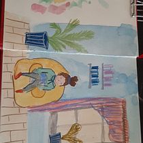 My project in Exploratory Sketchbook: Find My Own Sketch Style. Traditional illustration, Sketching, Creativit, Drawing, Watercolor Painting, Sketchbook, and Gouache Painting project by Nurul Assila Azmin - 08.29.2021