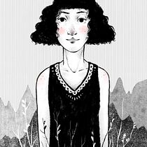 My project in Traditional Drawing Techniques with Procreate. Traditional illustration, Drawing, Digital Illustration, Portrait Drawing, and Digital Drawing project by Laura Nickel - 09.08.2021
